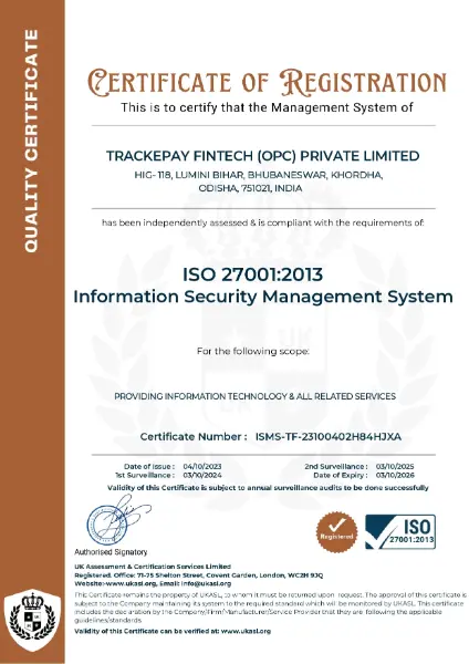 ISO 27001:2013 Certification
